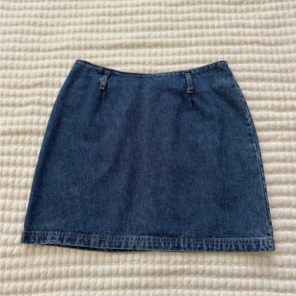 Vtg Xhilaration‎ Denim Mini Skirt